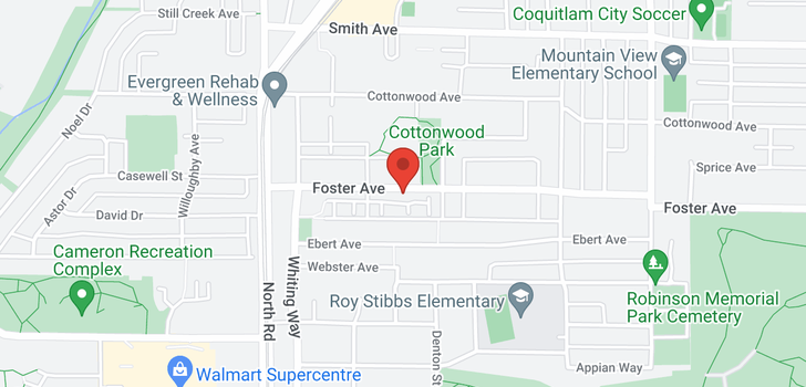 map of 101 548 FOSTER AVENUE
